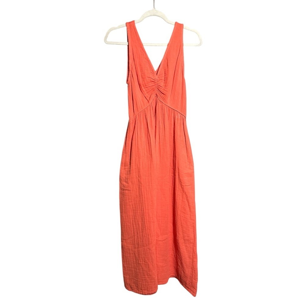 Xirena Faedra Sleeveless Cotton Gauze Midi Dress Small Nwt